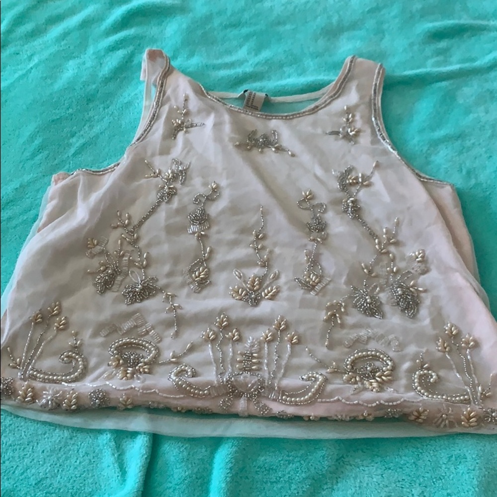 Off pink shirt